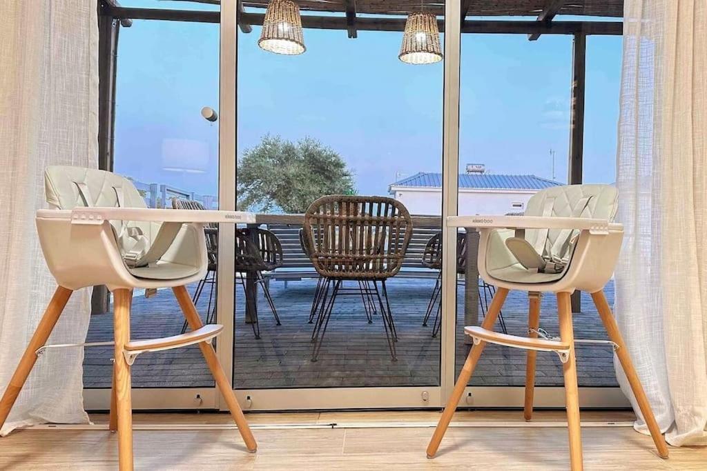 Boho Bliss Seaview Detached House Villa Analipsis  Exterior foto